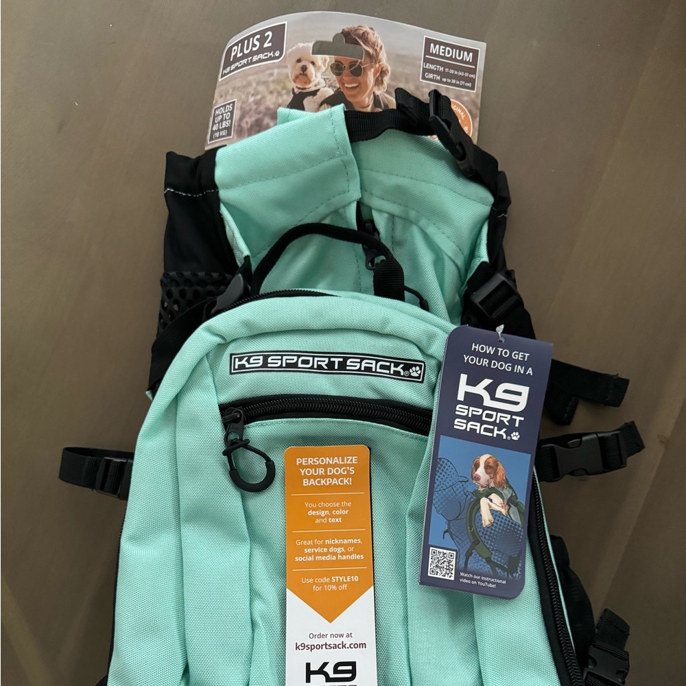 K9 Sport Sack Plus 2 Dog Carrier Backpack